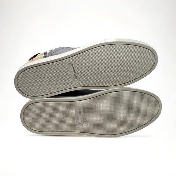 Burberry Low Top Sneakers Black 12 - Picture 3 of 6